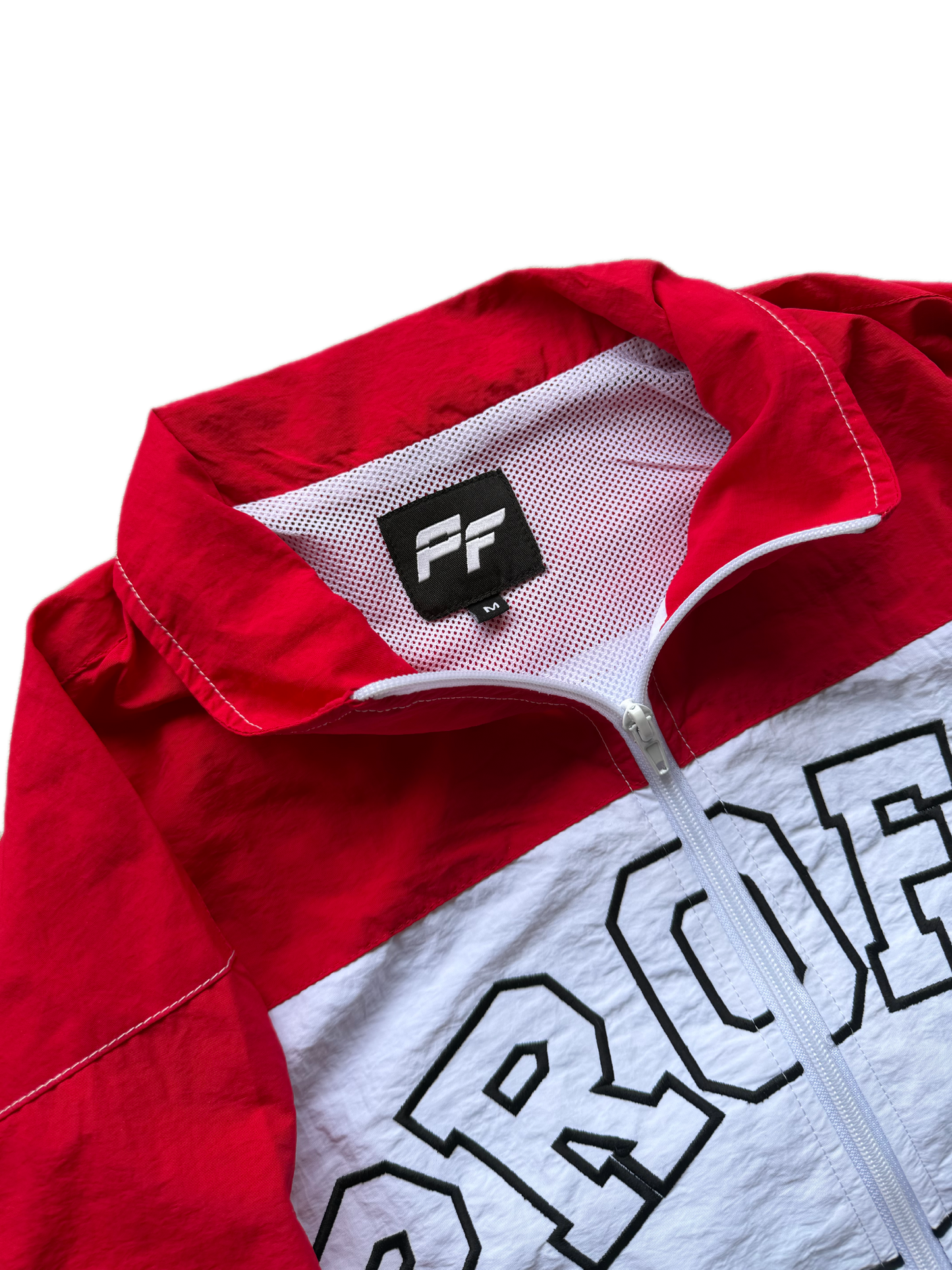 Red “Profit Academy” Windbreaker Set